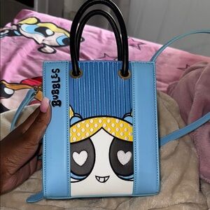 Bubbles Blue and Yellow Women's Bag